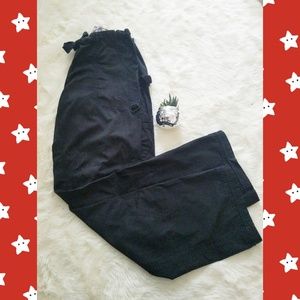 Tall black scrub pants!